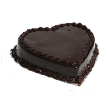 Heart Shape Chocolate Cake 1 Pound